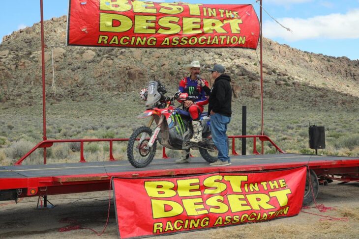 Skyler Howes at 2024 BITD Silver State 300