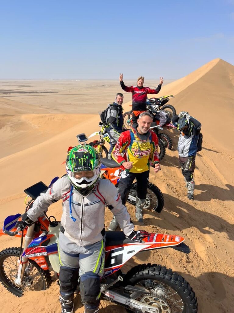 The Cold Start Namibia motorcycle tour