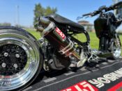 Yoshimura Tri-Oval Dual Titanium Tip Muffler Kit