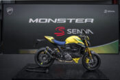 Ducati unveils Ayrton Senna tribute Monster side