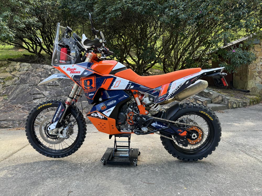 2024 KTM 890 Adventure R Rally Project Bike Cycle News
