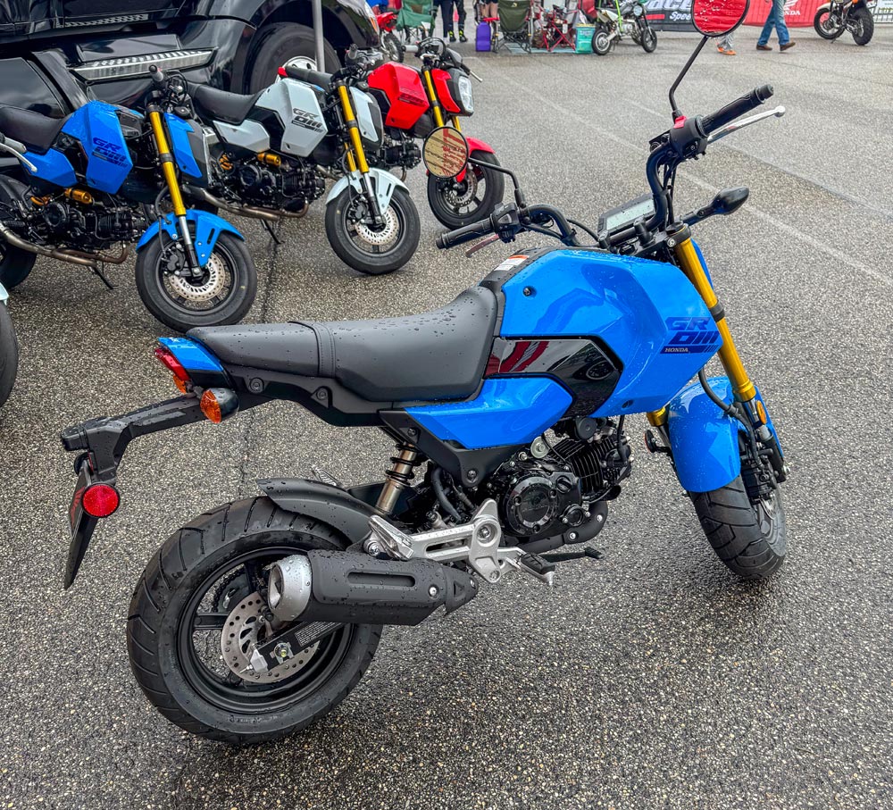 2025 Honda Grom at 2024 Barber Small Bore