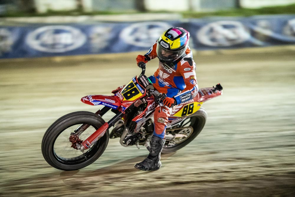 Chase Saathoff at 2024 AFT Orange County Half-Mile