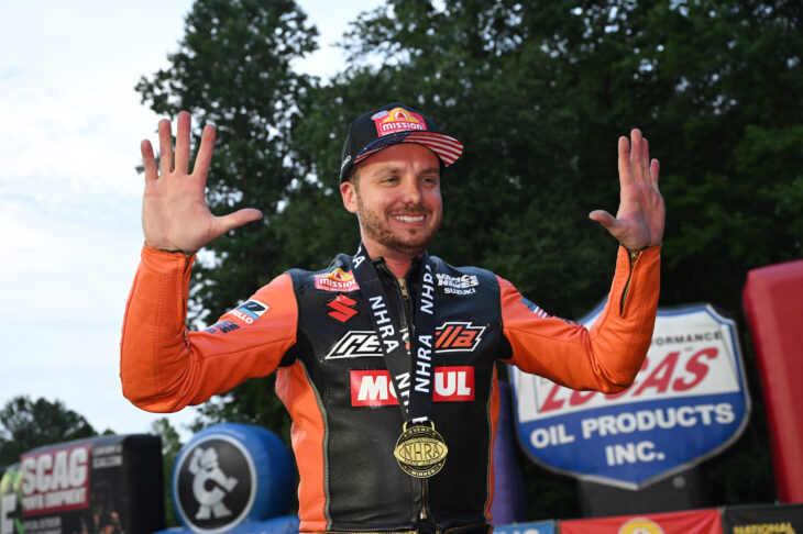 Gaige Herrera at Virginia NHRA Nationals