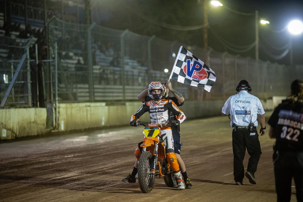 Kody Kopp at 2024 AFT Orange County Half-Mile