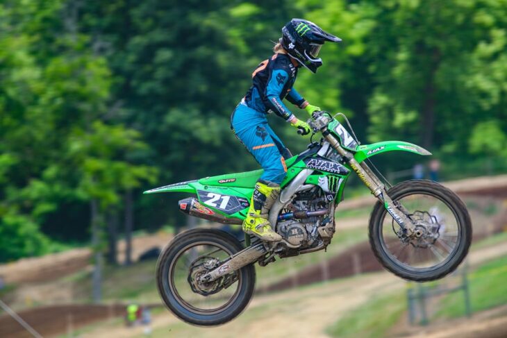 Kyleigh Stallings at 2024 Women’s Pro Motocross Round 4