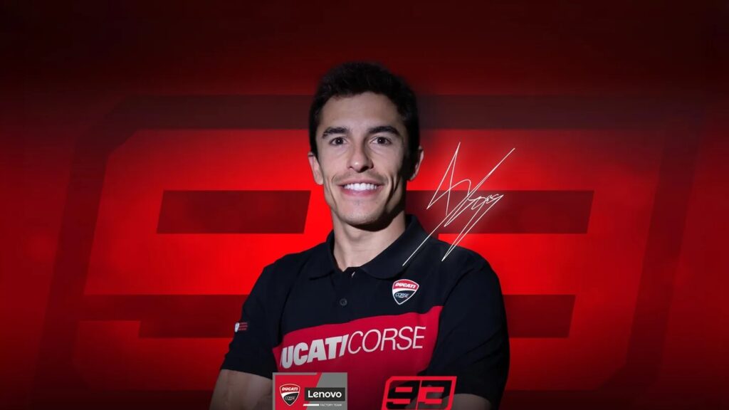 Marc Marquez signs for Ducati Lenovo Team until 2026
