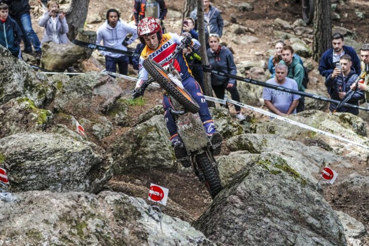 Toni Bou at 2024 FIM TrialGP at Andorra