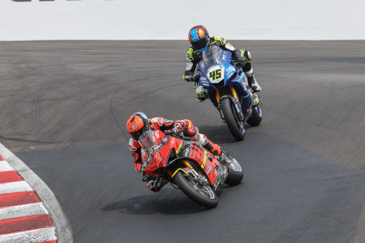 2024 Laguna Seca MotoAmerica Results Beaubier wins race one Petersen Herrin