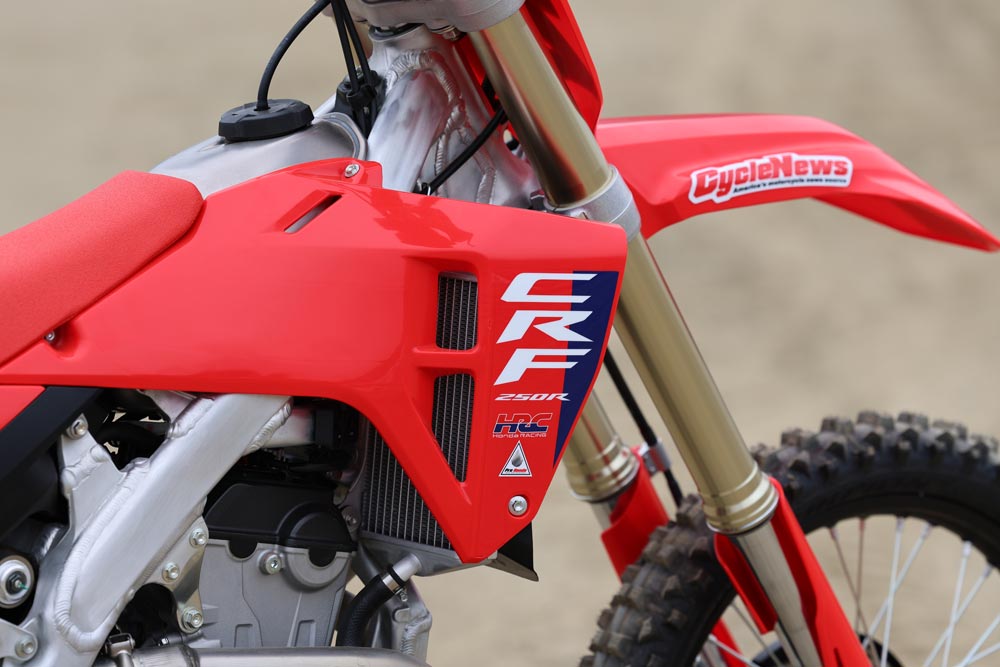 2025 Honda CRF250R shroud