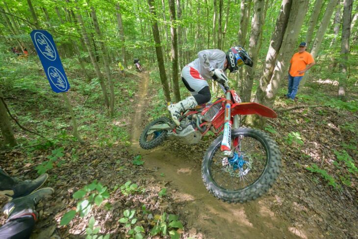 Josh Toth at 2024 Little Raccoon Enduro