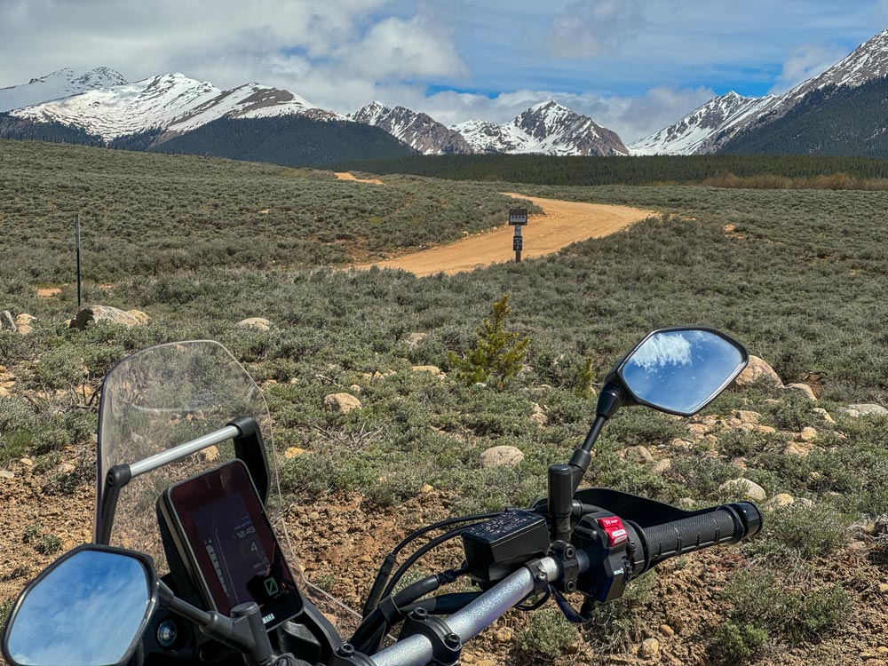 Motorcycle Adventure Riding trail