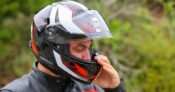 Shoei Neotec 3 Helmet with Sena SLR3 integrated Bluetooth Unit