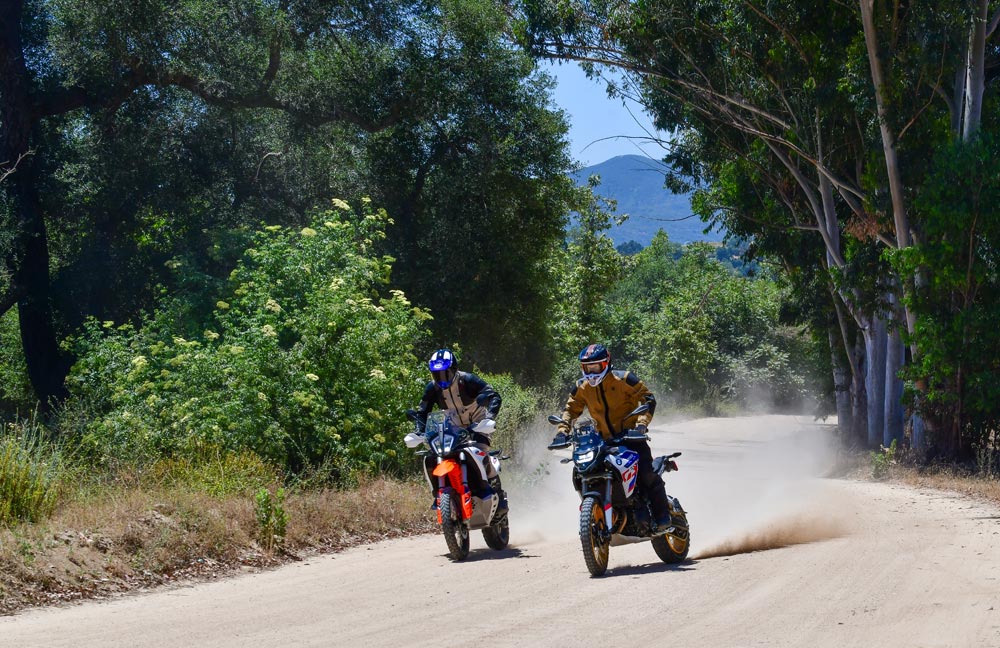 2024 BMW F 900 GS vs. KTM 890 Adventure R off-roading