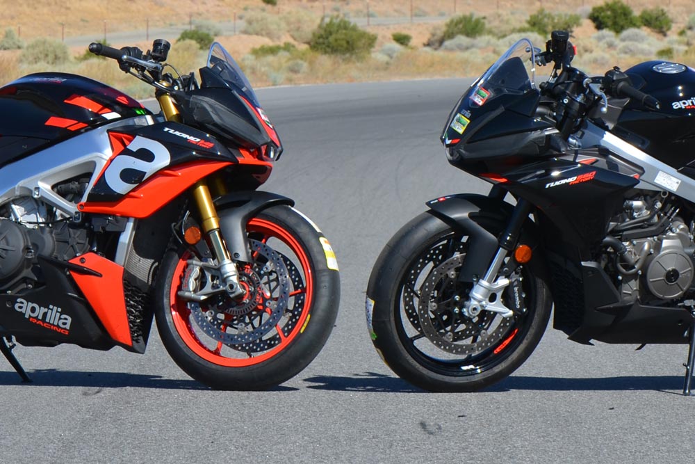 Aprilia Tuono 660 Factory & Aprilia Tuono V4 1100 Factory Review