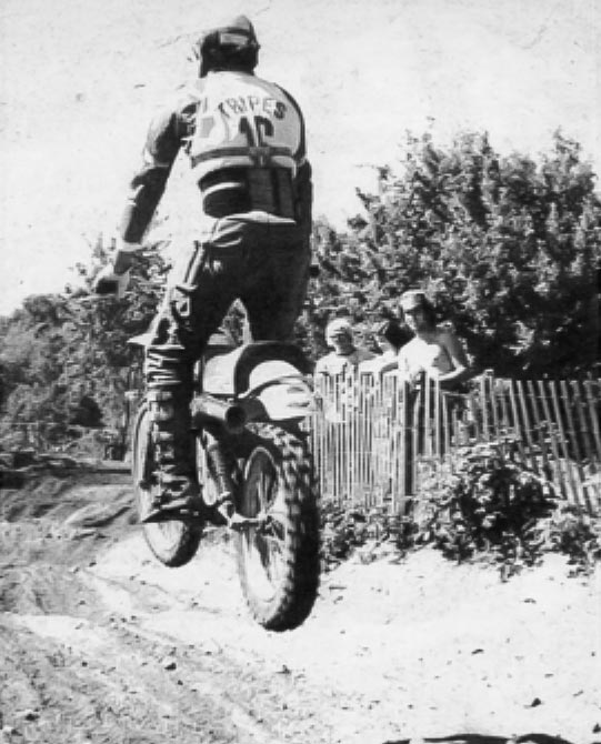 Marty Tripes at Moto-Masters Park 1974