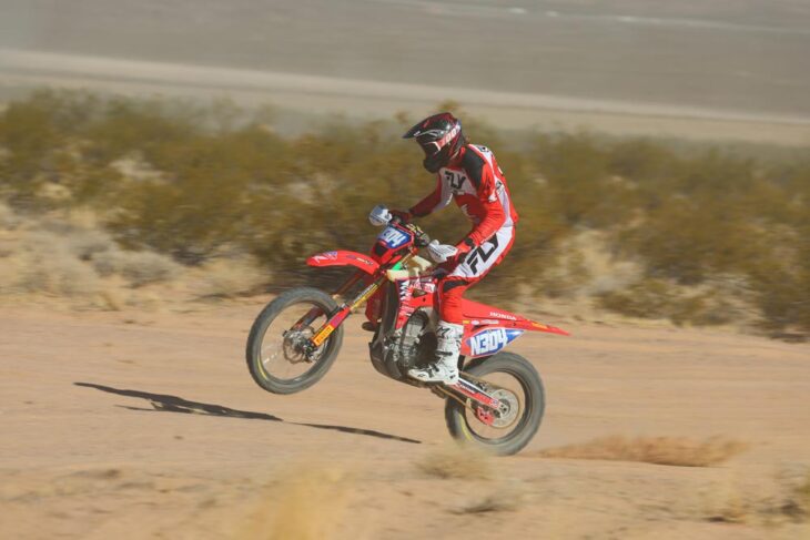 Preston Campbell and Justin Morgan at 2024 BITD Vegas-To-Reno. Photo Harlen Foley