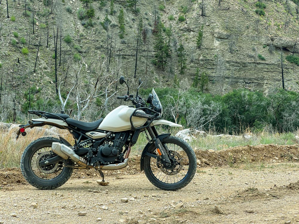 2024 Royal Enfield Himalayan 450 dual sport 2024 Royal Enfield Himalayan 450 right side