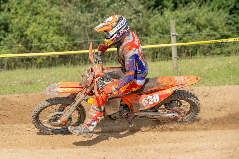 BEN KELLEY at 2024 Buckwheat 100 GNCC Photo Mack Faint