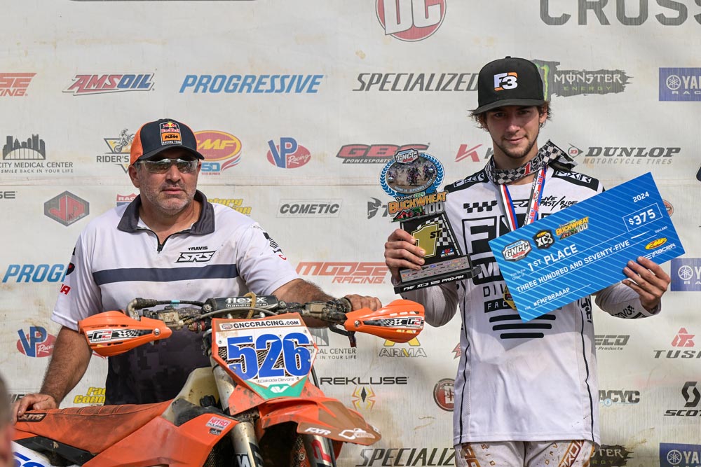 Dakoda Devore at 2024 Buckwheat 100 GNCC Photo: Ken Hill