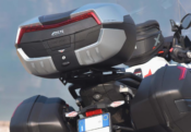Givi V58 Maxia 5 Monokey Top Case on bike