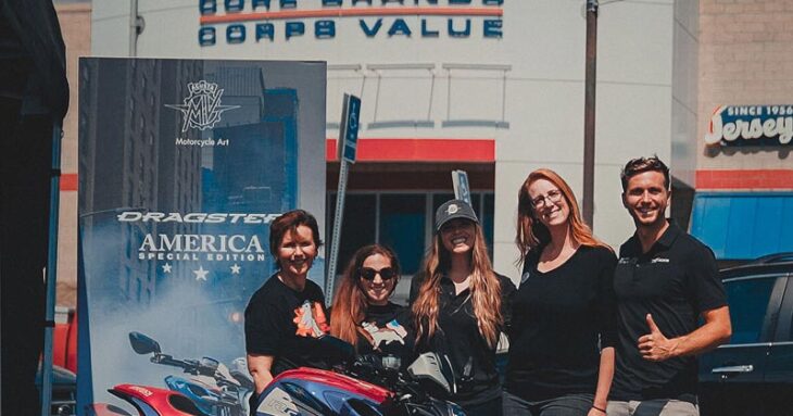 MV Agusta Visits Camp Pendleton