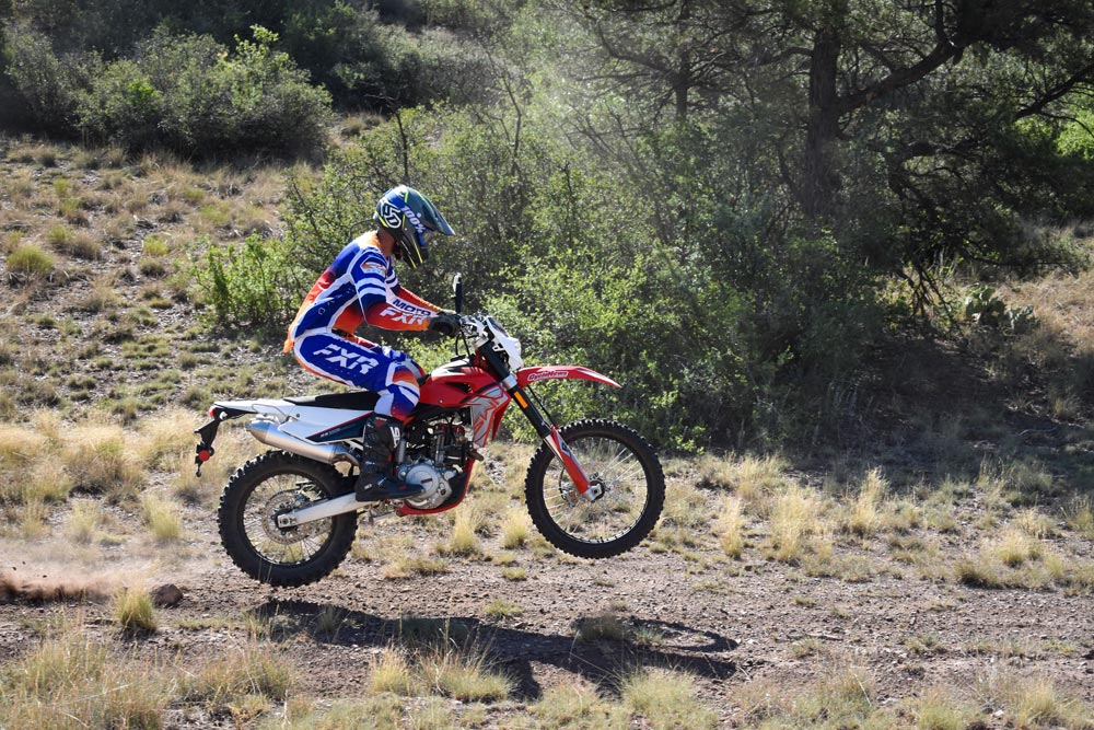 2024 SWM RS300R wheelie 2024 SWM RS300R wheelie