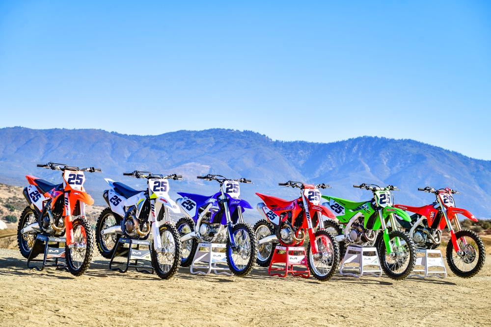 Cycle News Magazine 2025 450cc Four-Stroke Motocross Shootout Cycle News Magazine 2025 450cc Four-Stroke Motocross Shootout