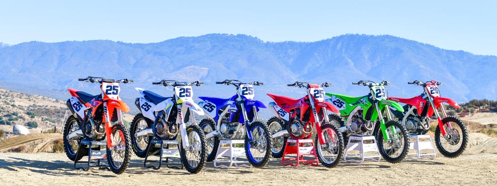 Cycle News Magazine 2025 450cc Four-Stroke Motocross Shootout Cycle News Magazine 2025 450cc Four-Stroke Motocross Shootout