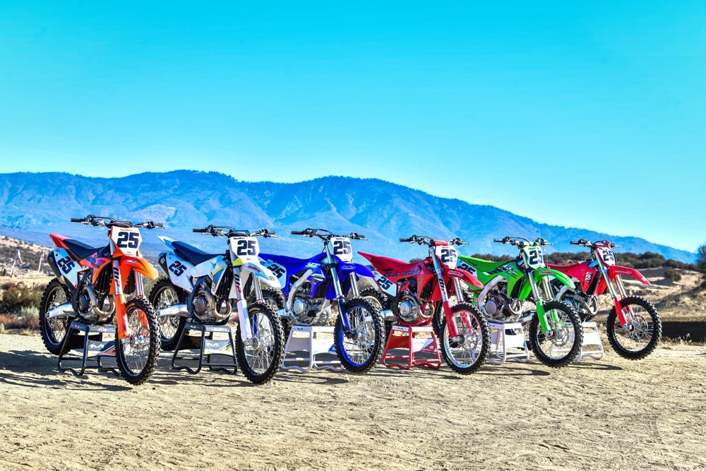 Cycle News Magazine 2025 450cc Four-Stroke Motocross Shootout Cycle News Magazine 2025 450cc Four-Stroke Motocross Shootout