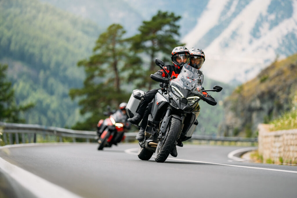 2025 Ducati Multistrada V4 S action