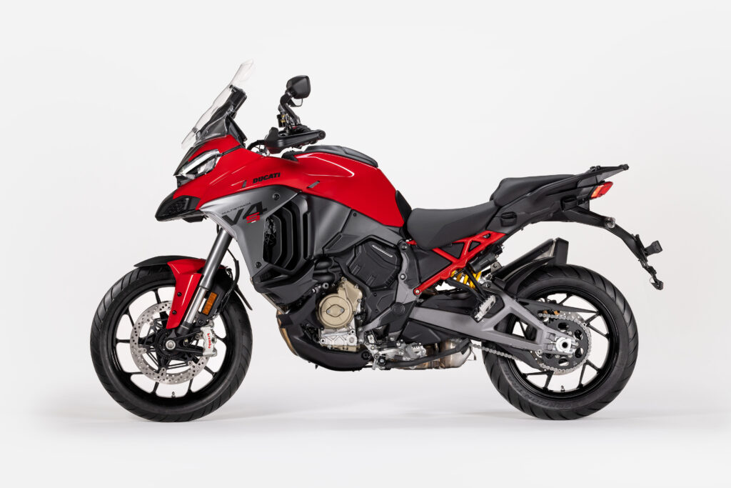 2025 Ducati Multistrada V4 S red left side