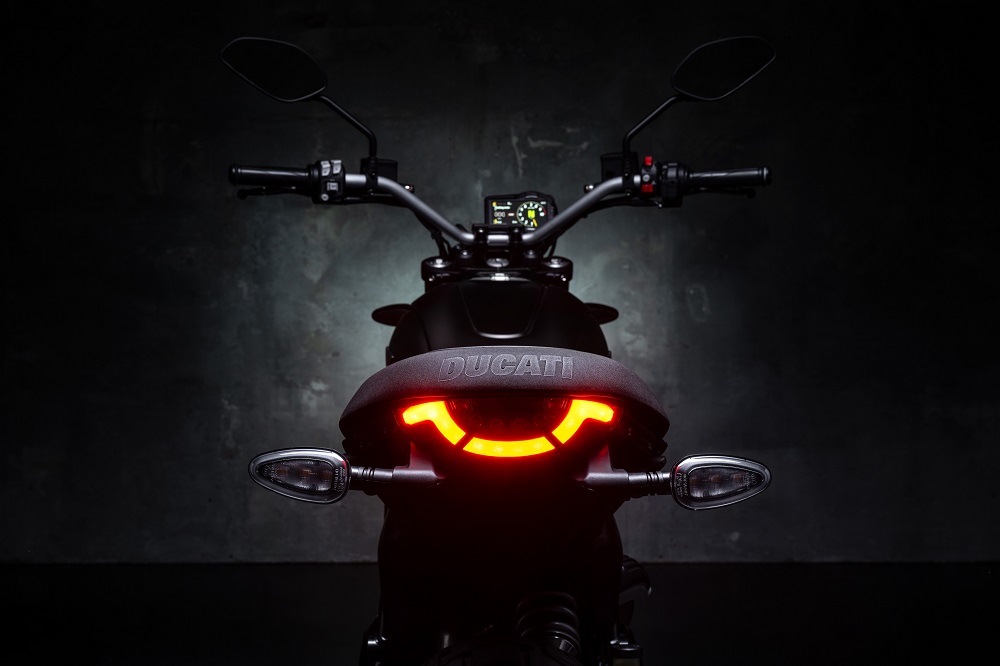 2025 Ducati Scrambler Icon Dark taillight