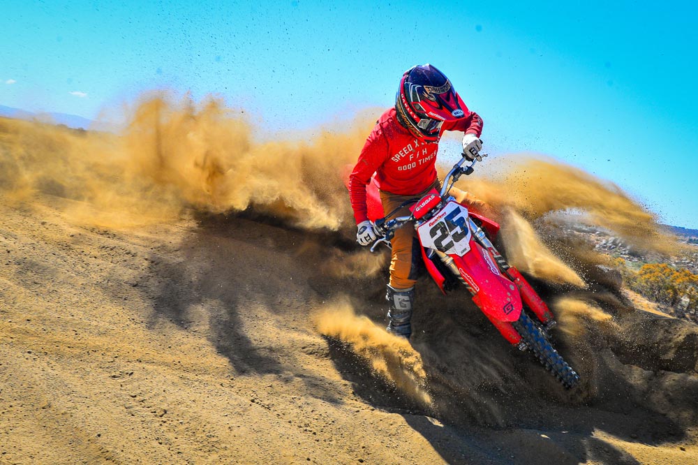 2025 GasGas MC 450F action 2025 GasGas MC 450F action