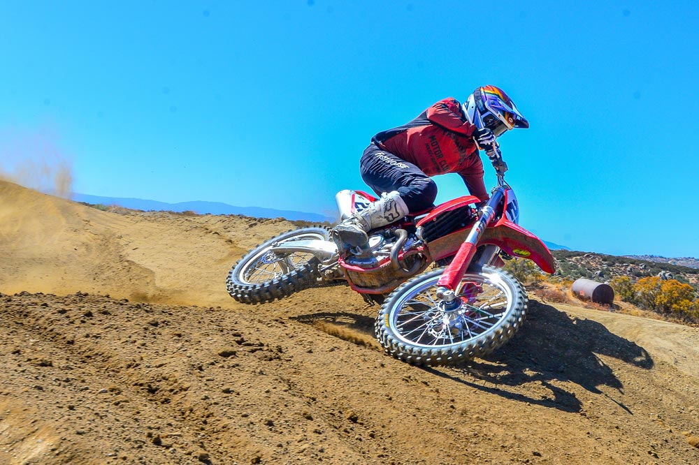 2025 GasGas MC 450F at MX track 2025 GasGas MC 450F at MX track