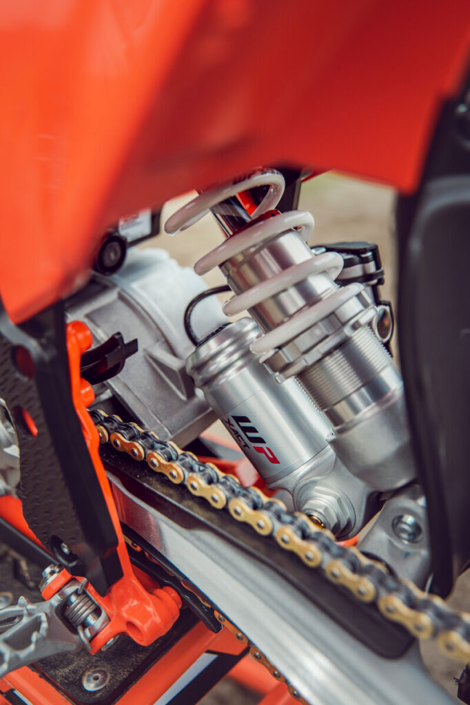 2025 KTM SX-E 5 shock
