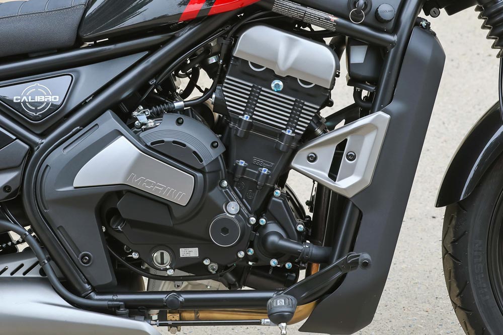 2025 Moto Morini Calibro 700 engine 2025 Moto Morini Calibro 700 engine
