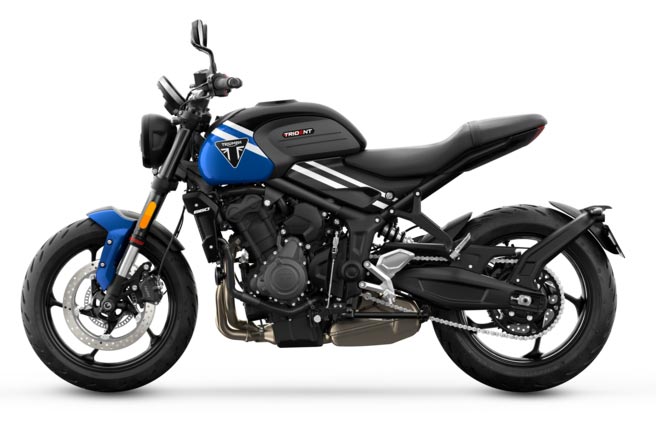 2025 Triumph Trident 660 Cobalt Blue