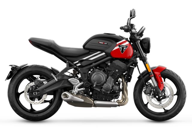 2025 Triumph Trident 660 Diablo Red