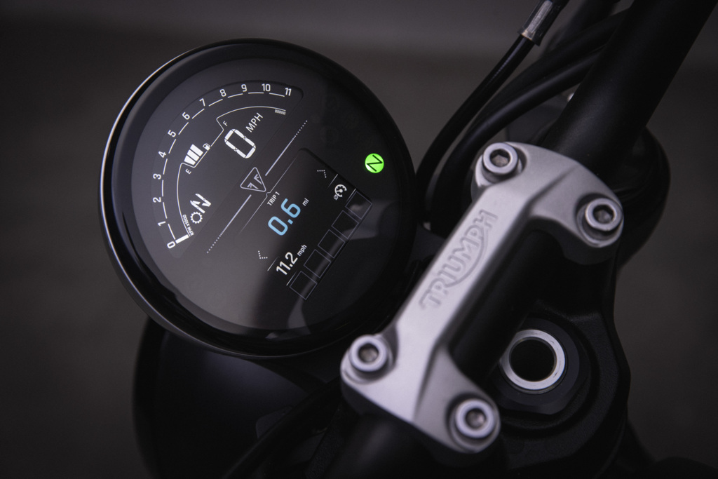 2025 Triumph Trident 660 dash