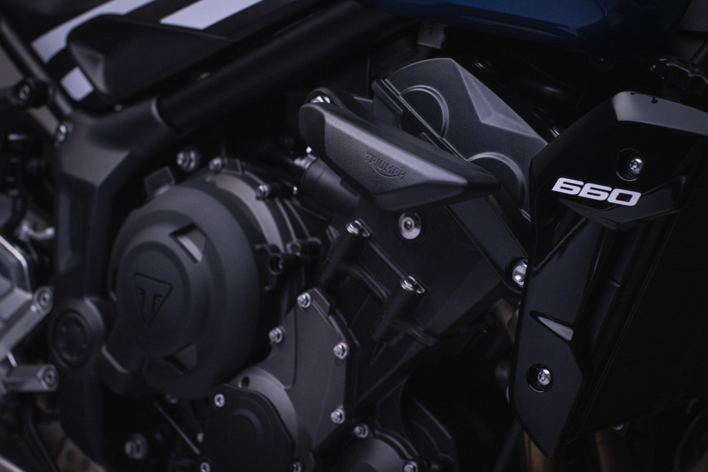 2025 Triumph Trident 660 engine