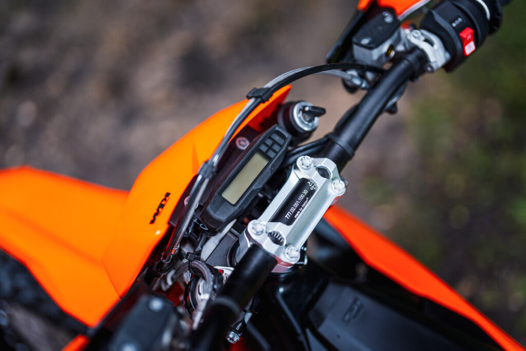2025 KTM Freeride E closeup