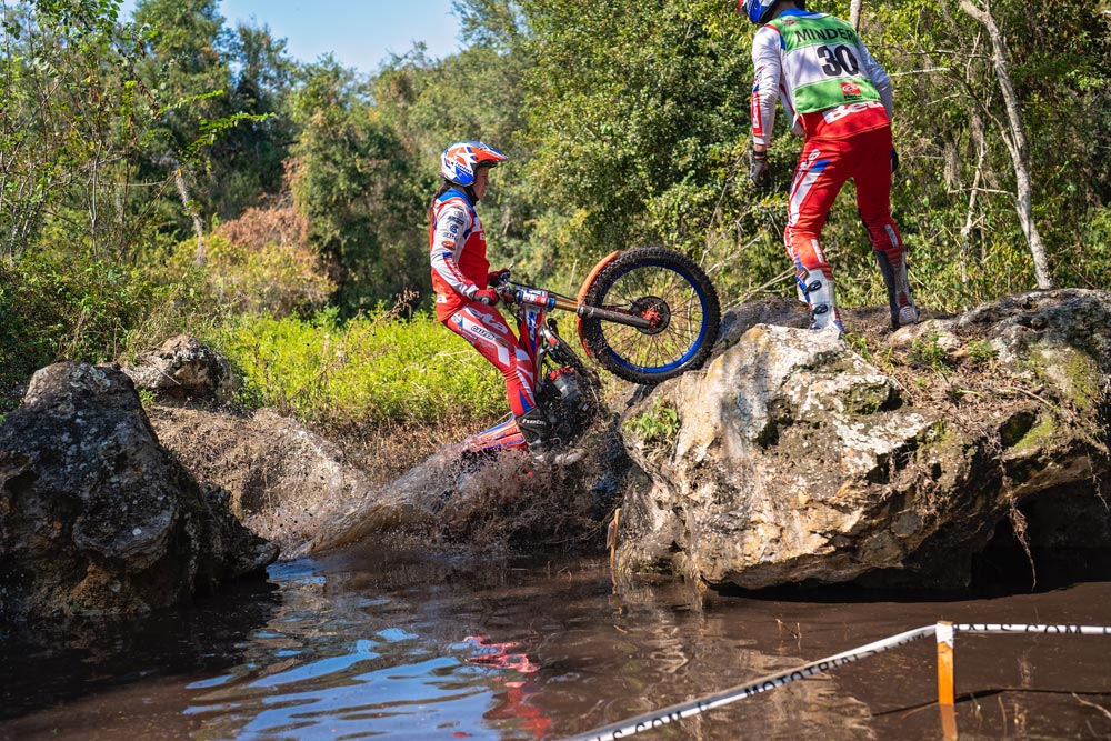 Alicia Robinson at 2024 NATC MotoTrials Florida. Photo Stephanie Vetterly