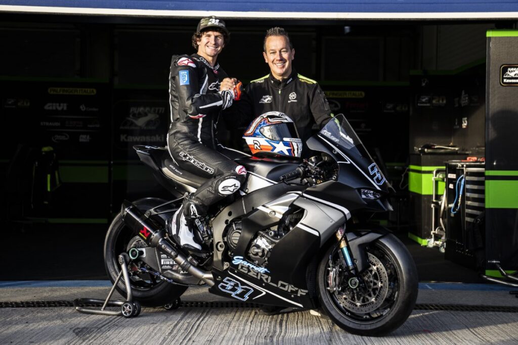 Garrett Gerloff Ninja ZX-10RR Kawasaki team