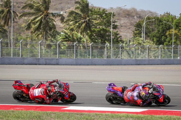 Pecco Bagnaia and Jorge Martin