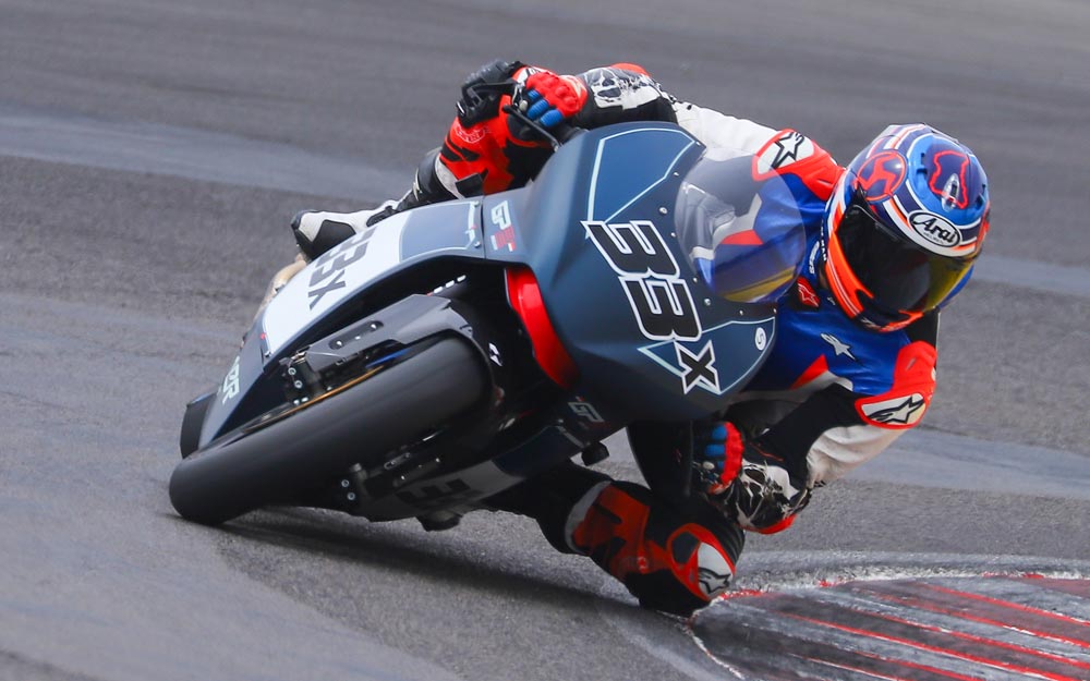 Pirelli Diablo Superbike SCX Super Soft Compound tire on track