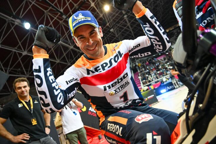 Toni Bou at 2024 FIM X-Trial Andorra Round 5