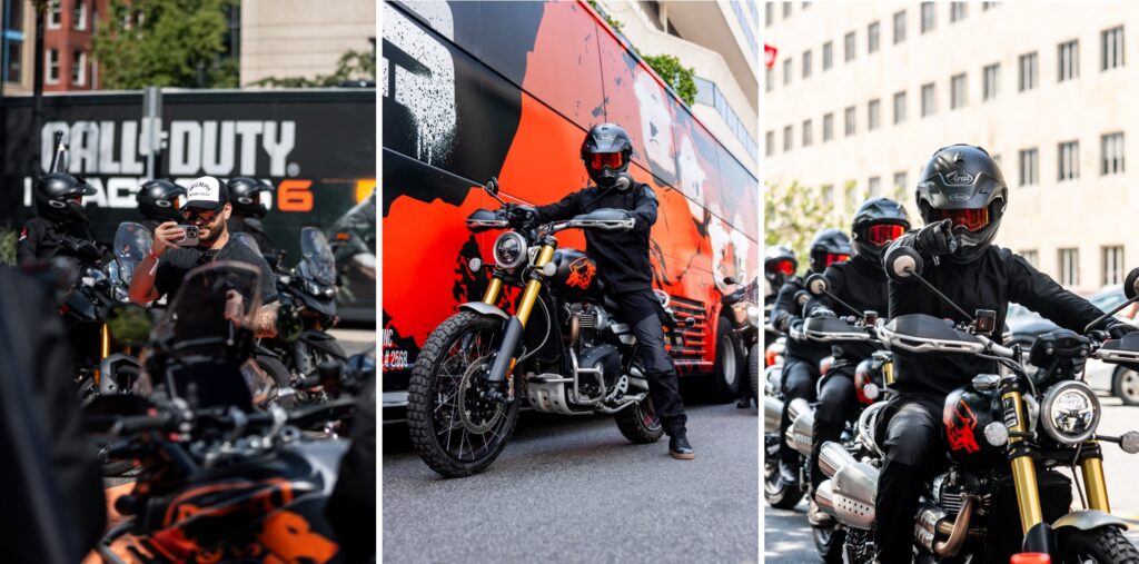 Triumph Motorcycles and Call Of Duty