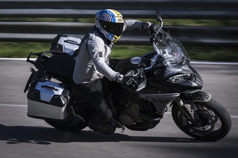 2025 Ducati Multistrada V4 S action 2025 Ducati Multistrada V4 S action