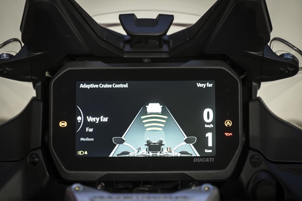 2025 Ducati Multistrada V4 S dash 2025 Ducati Multistrada V4 S dash